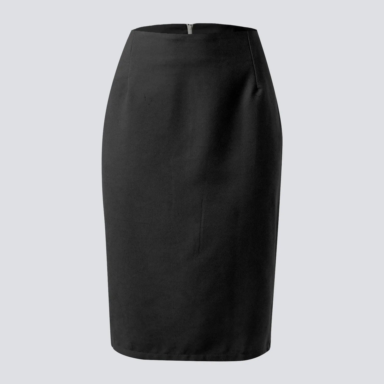 High Waist Skirts For Women Fall Winter Streetwear Bodycon Knee Length Solid Pencil Skirts Office Lady Midi Skirts Ropa De Mujer